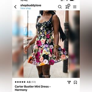Buddy Love floral cocktail/party dress